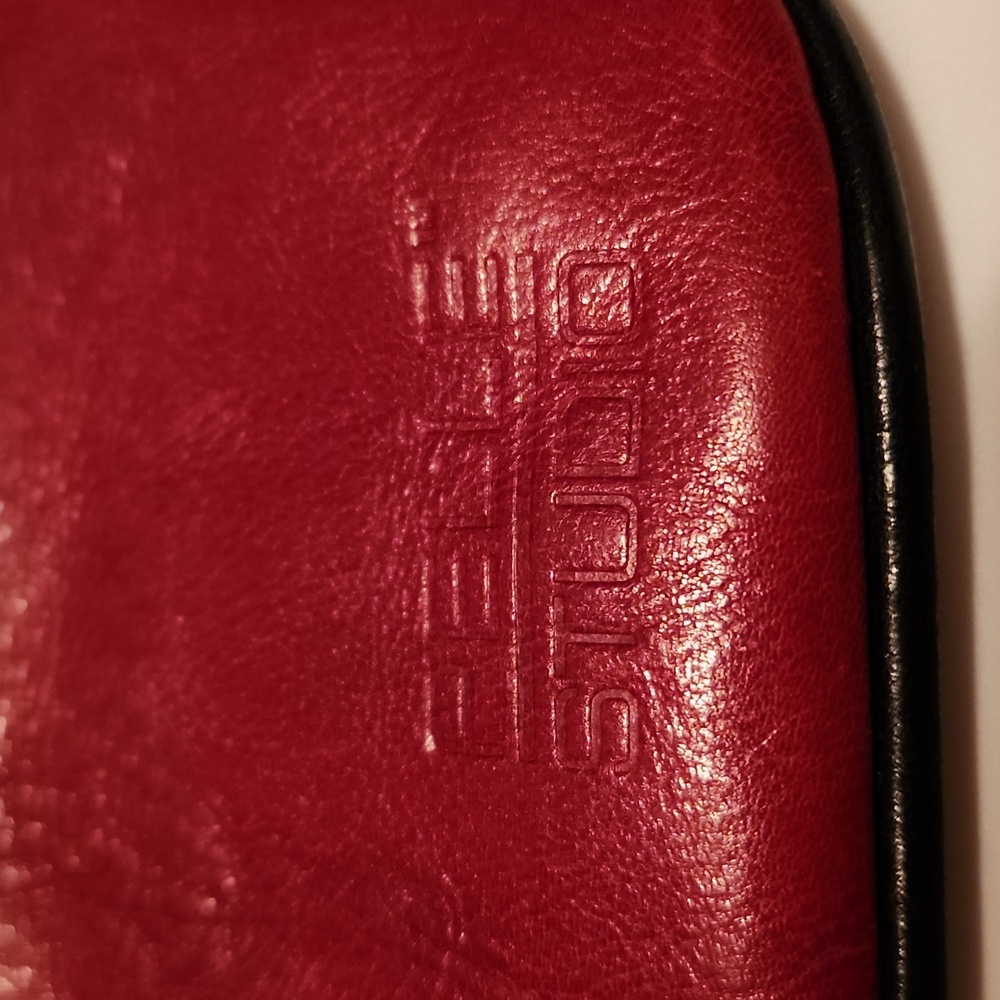 Wilson Leather Patchwork Leather Lage Wristlet/Cl… - image 2